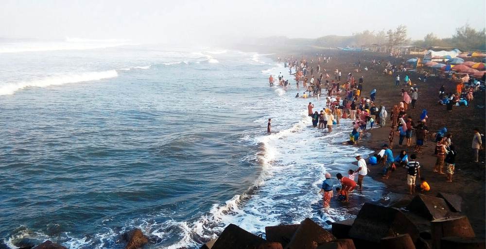 Pantai Glagah Indah Kulon Progo DI Yogyakarta